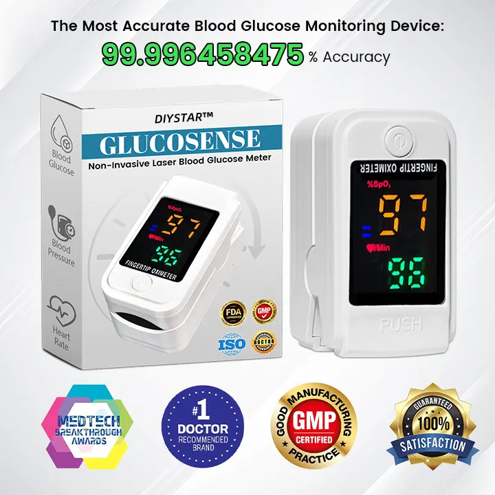 GlucoSense Non-Invasive Laser Blood Glucose Meter - Image 4