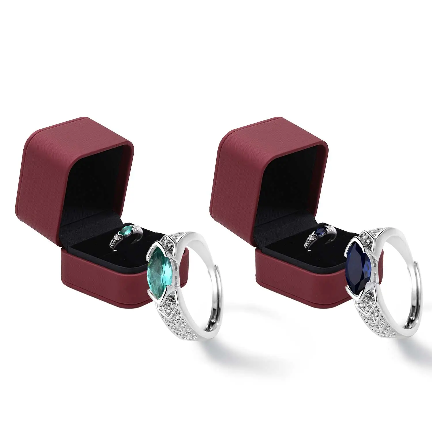 DIYSTAR Magnetology Moissanite Diamond Ring - Image 22