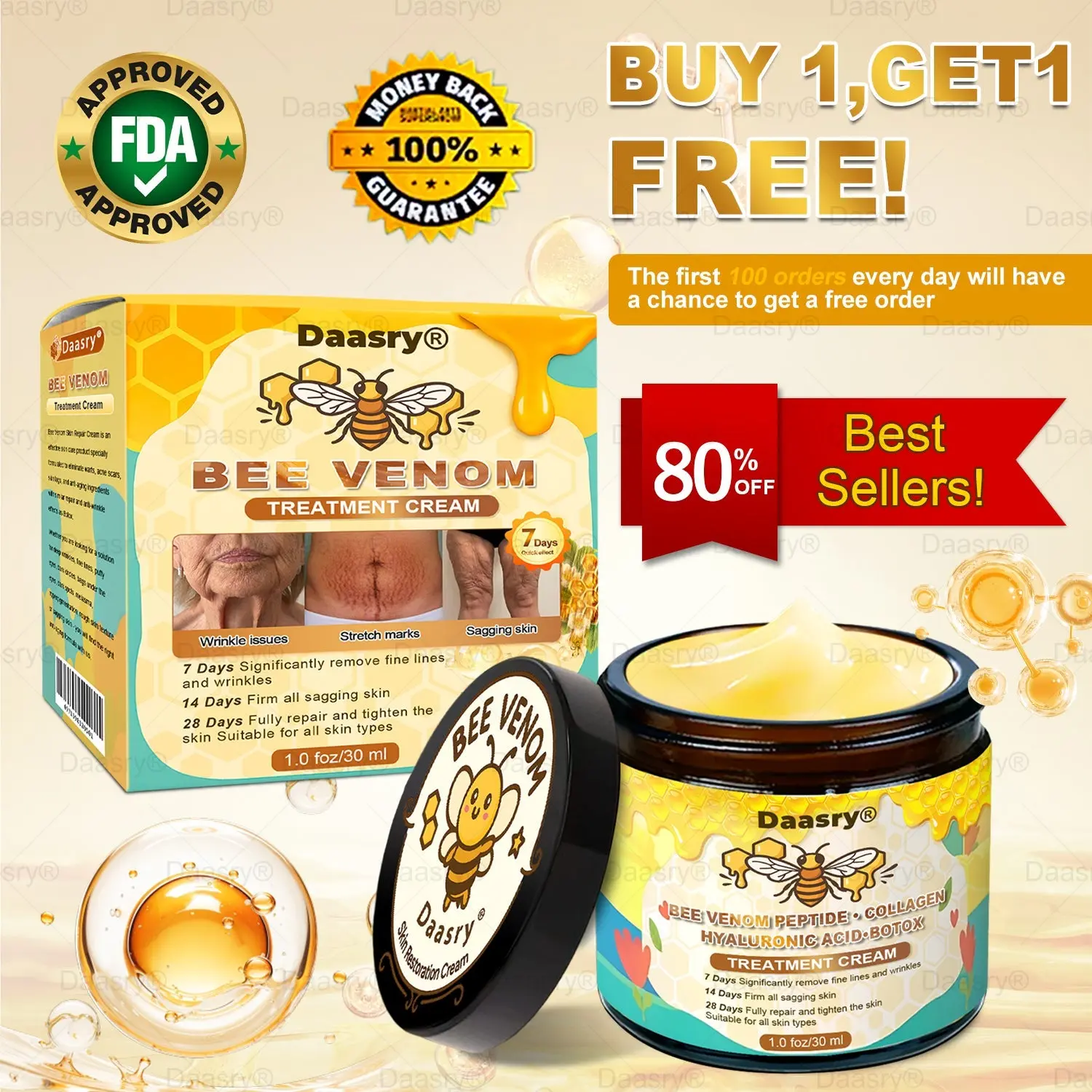 Bee Venom Treatment Cream