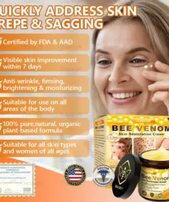 "Dermal Gold" Botox Bee Venom Skin Restoration Cream