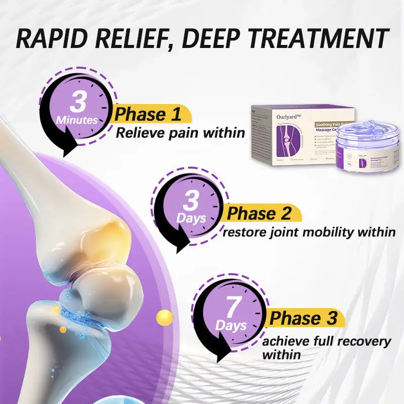 Emu Oil & Turmeric Arthritis Soothing Pain Relief Massage Gel - Image 4