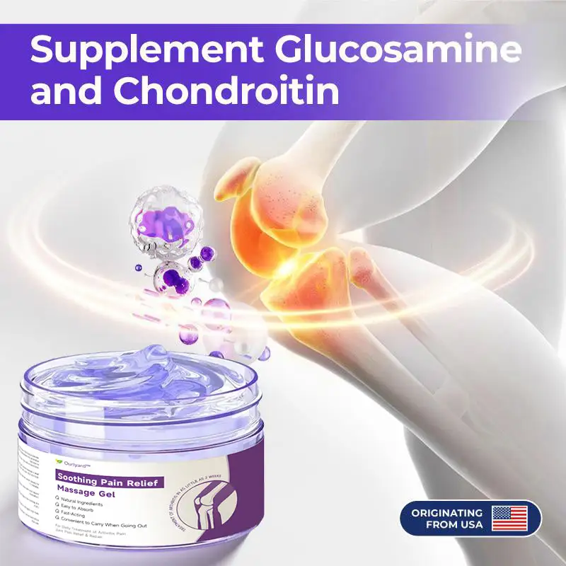 Emu Oil & Turmeric Arthritis Soothing Pain Relief Massage Gel - Image 4