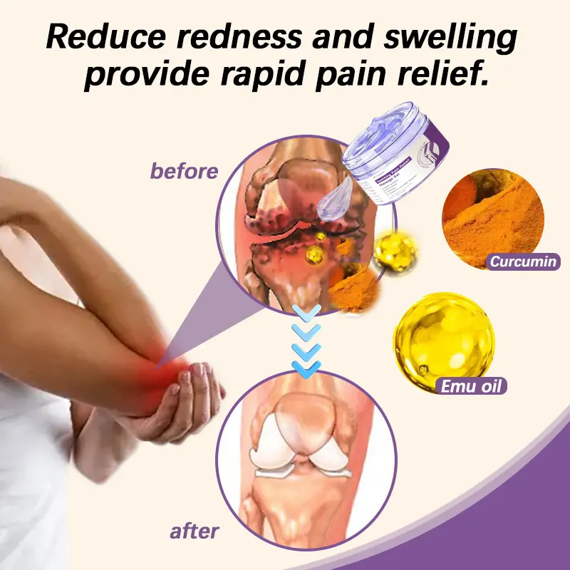 Emu Oil & Turmeric Arthritis Soothing Pain Relief Massage Gel - Image 8