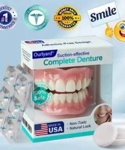 Suction-fit Complete Denture
