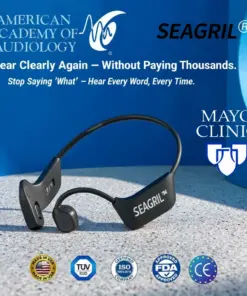 SEAGRIL™ Bone Conduction Smart Hearing Aid Bluetooth Earphones