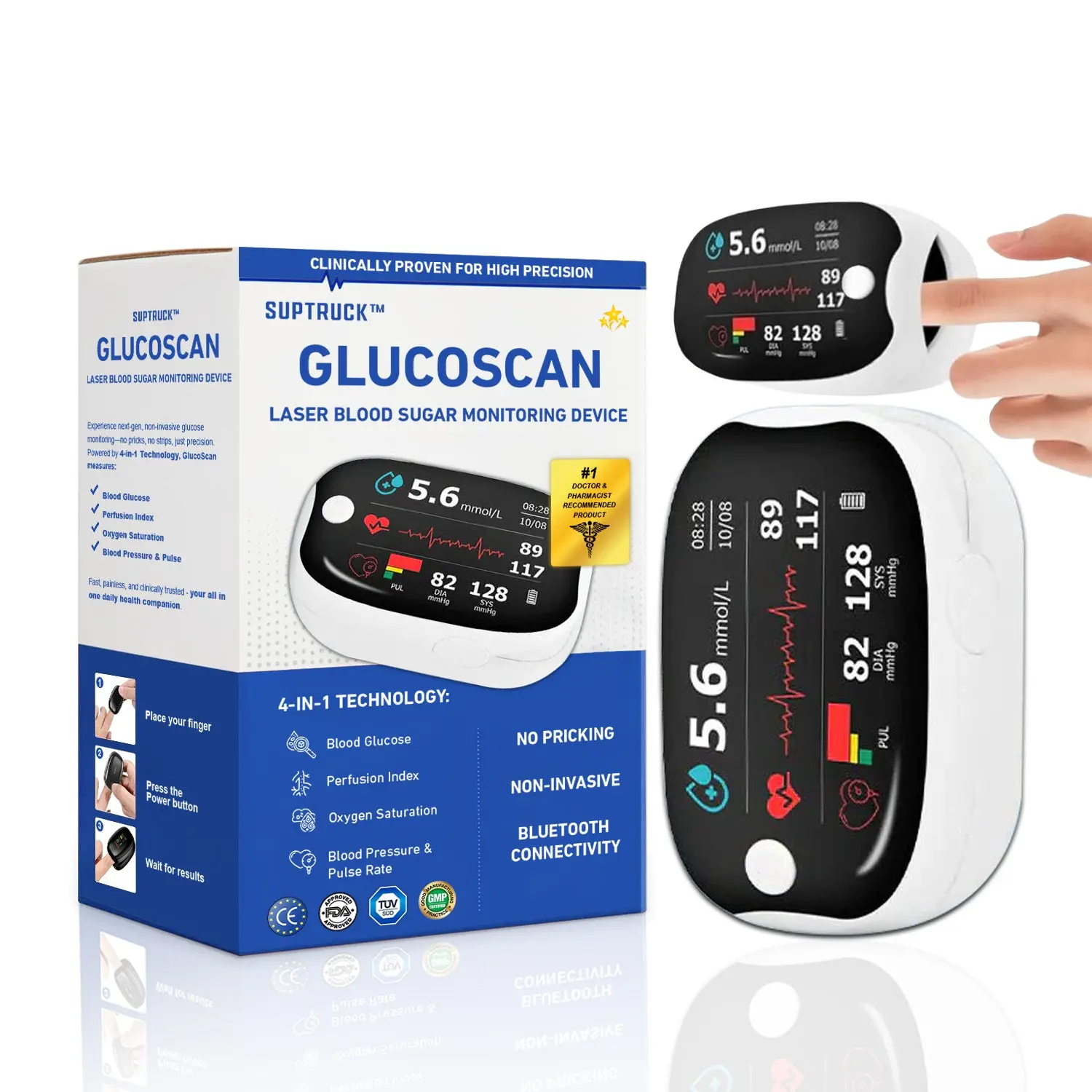 Laser Blood Glucose Monitoring Device