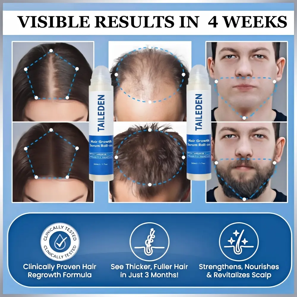 TAILEDEN Pro-Growth Roll-On Hair Growth Serum - Image 7