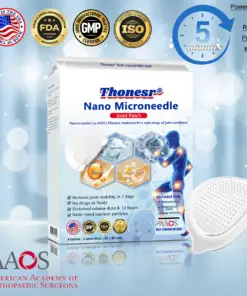 Nano-microneedle joint patch