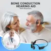 YUNPSO Bone Conduction Smart Hearing Aids Amplifier Patented Transducer, Best Bone Conduction Aid