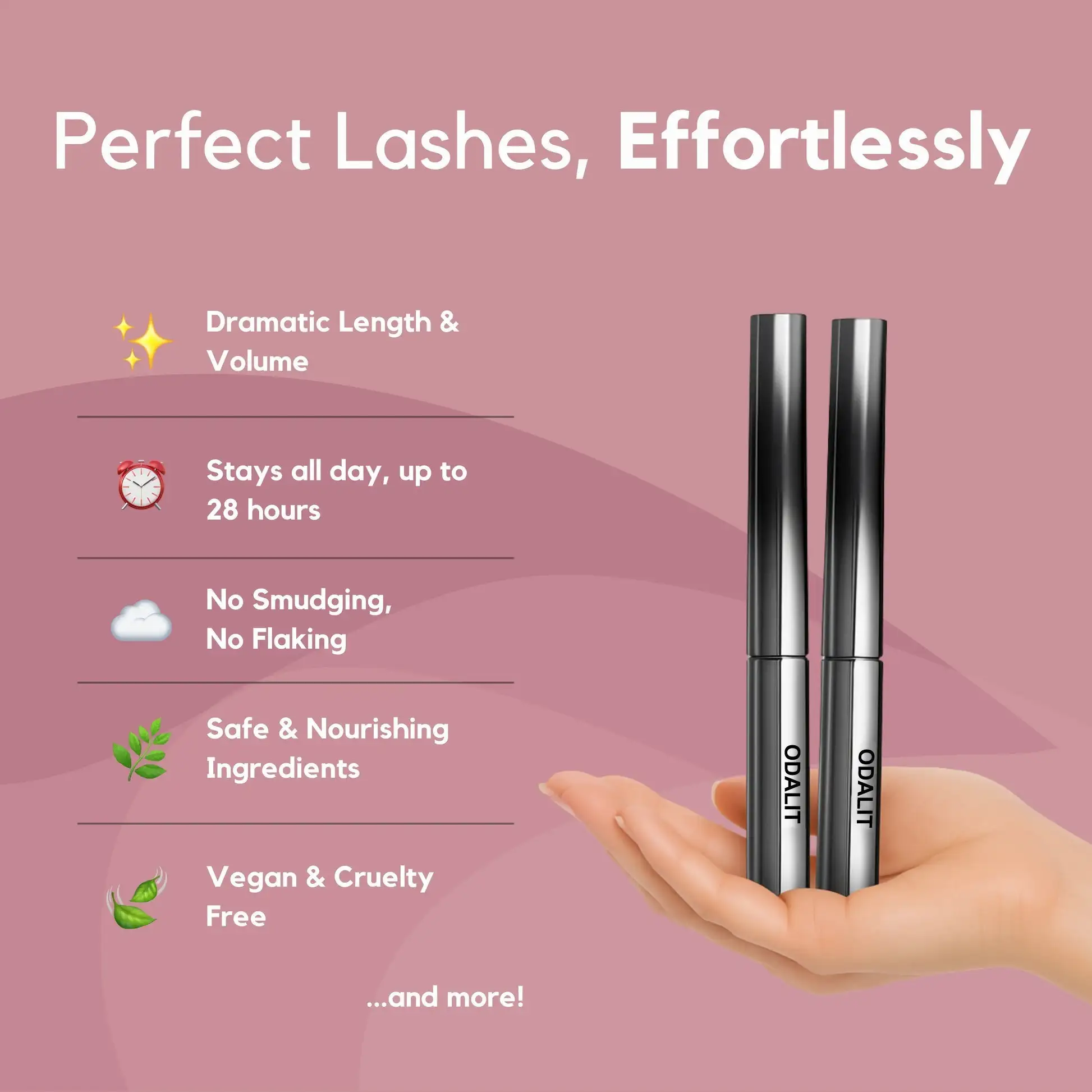 Metal Wand Mascara-Buy 1 Get 1 FREE Limited-Time Offer Just 12.49 Each - Image 3