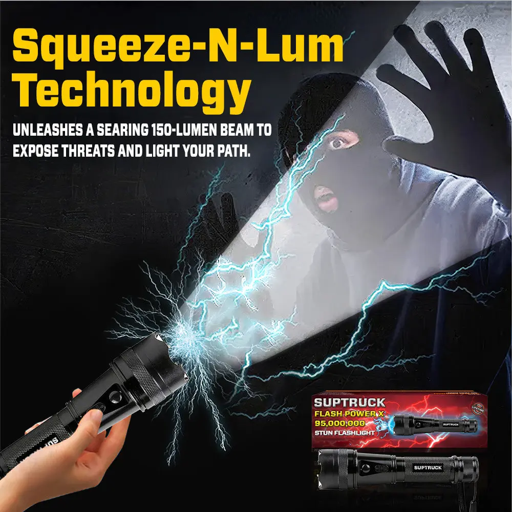 Flash Power X95 Hi-Tech Flashlight Defend with Max Power - Image 3