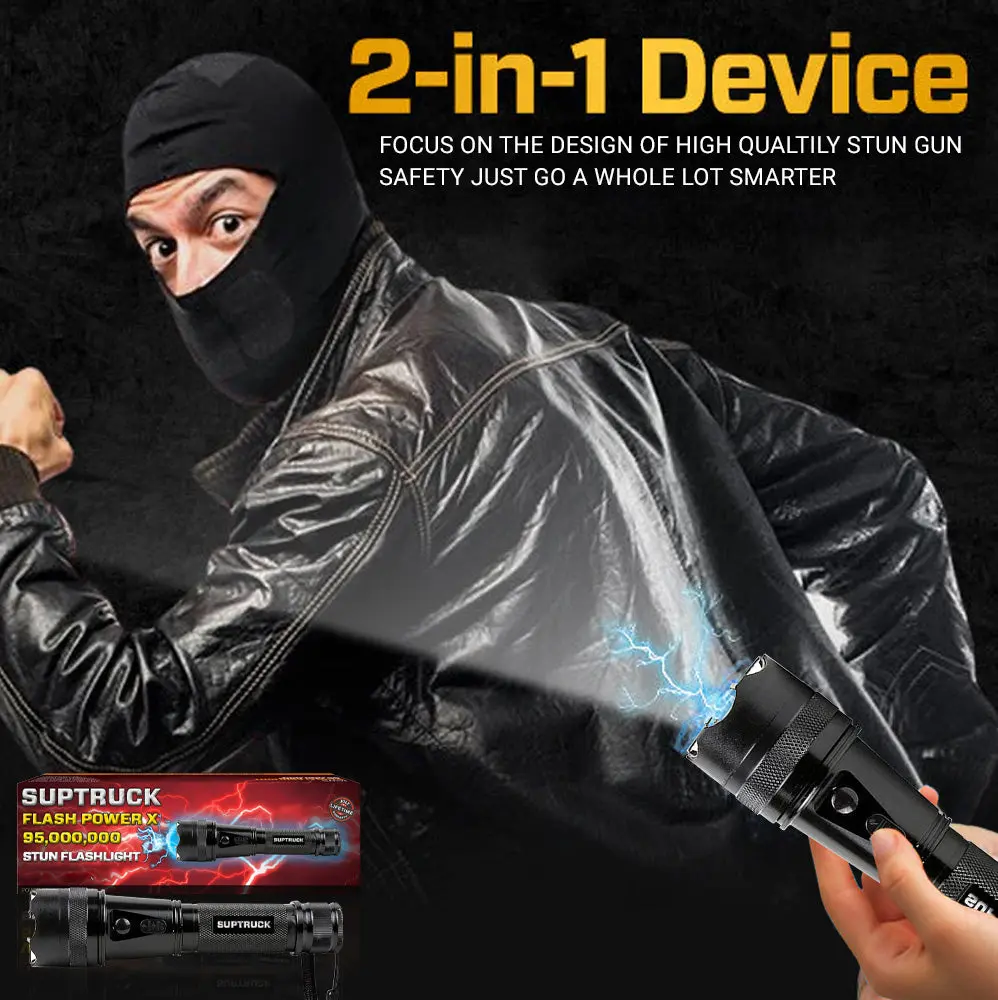 Flash Power X95 Hi-Tech Flashlight Defend with Max Power - Image 4