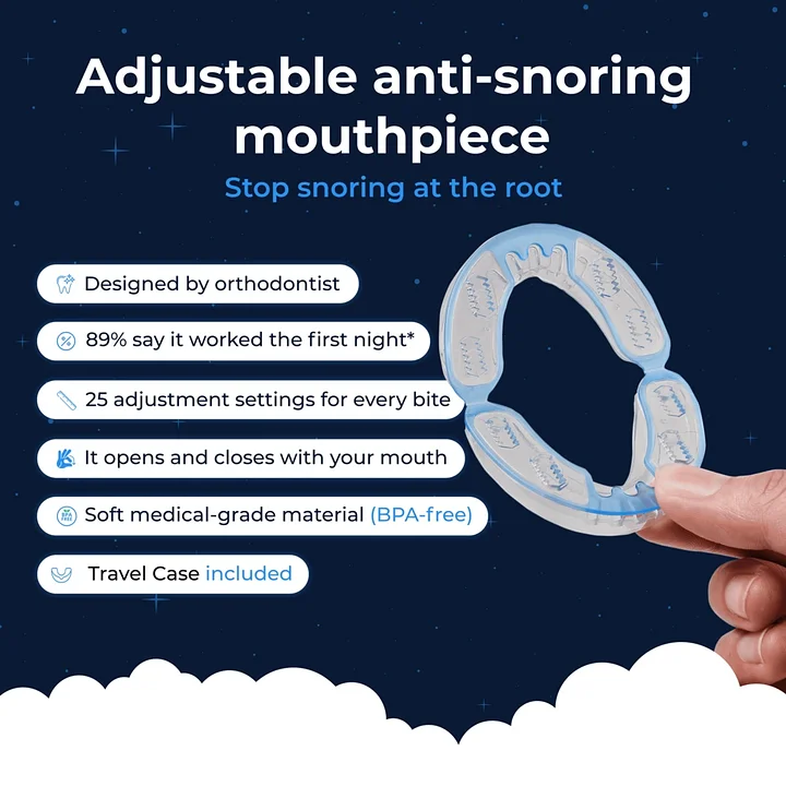 BQYOOM Adjustable Anti-Snoring Mouthpiece - Image 2