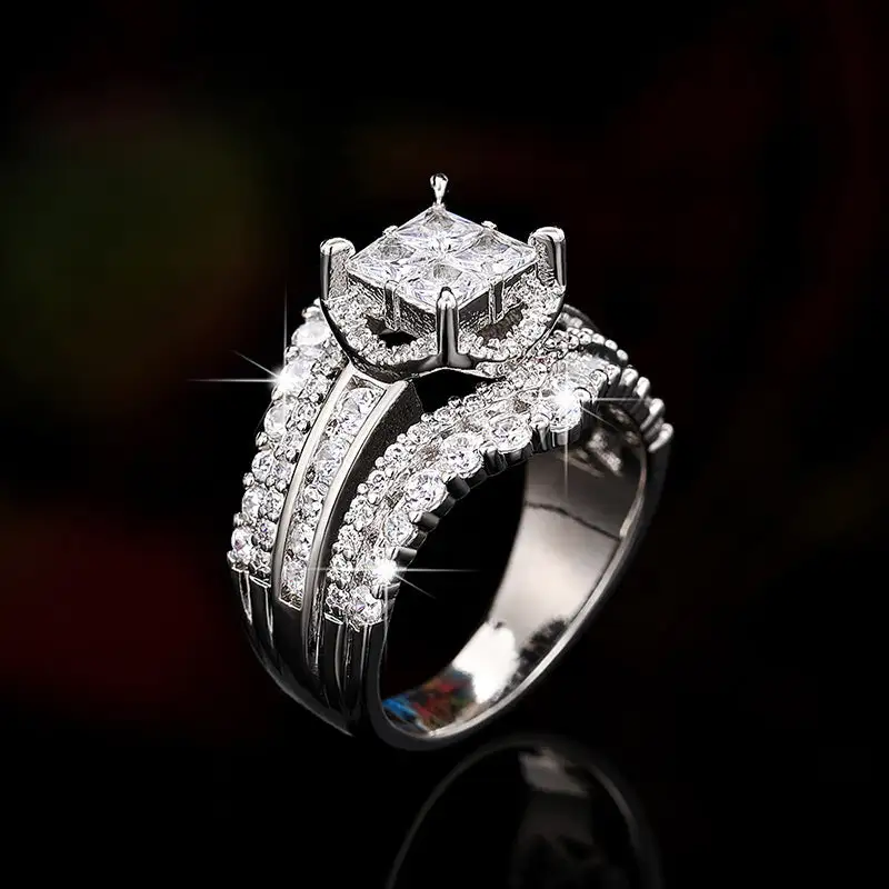 Magnetology Moissanite Diamond RingLAST DAY SALE - 80 OFF
