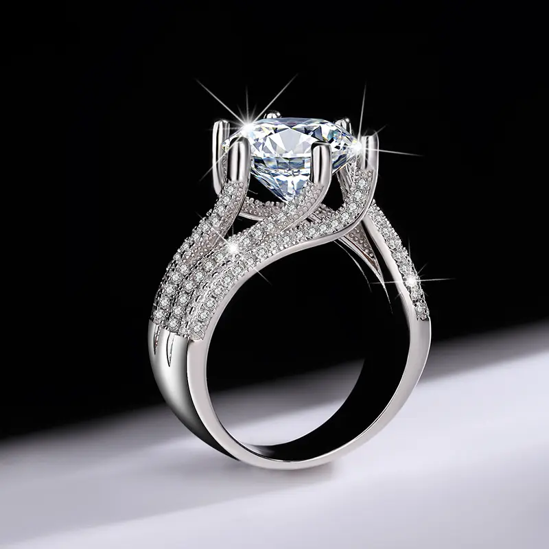 Magnetology Moissanite Diamond RingLAST DAY SALE - 80 OFF - Image 14