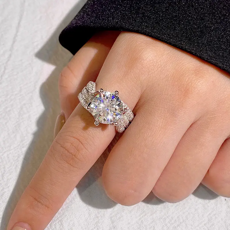 Magnetology Moissanite Diamond RingLAST DAY SALE - 80 OFF - Image 7