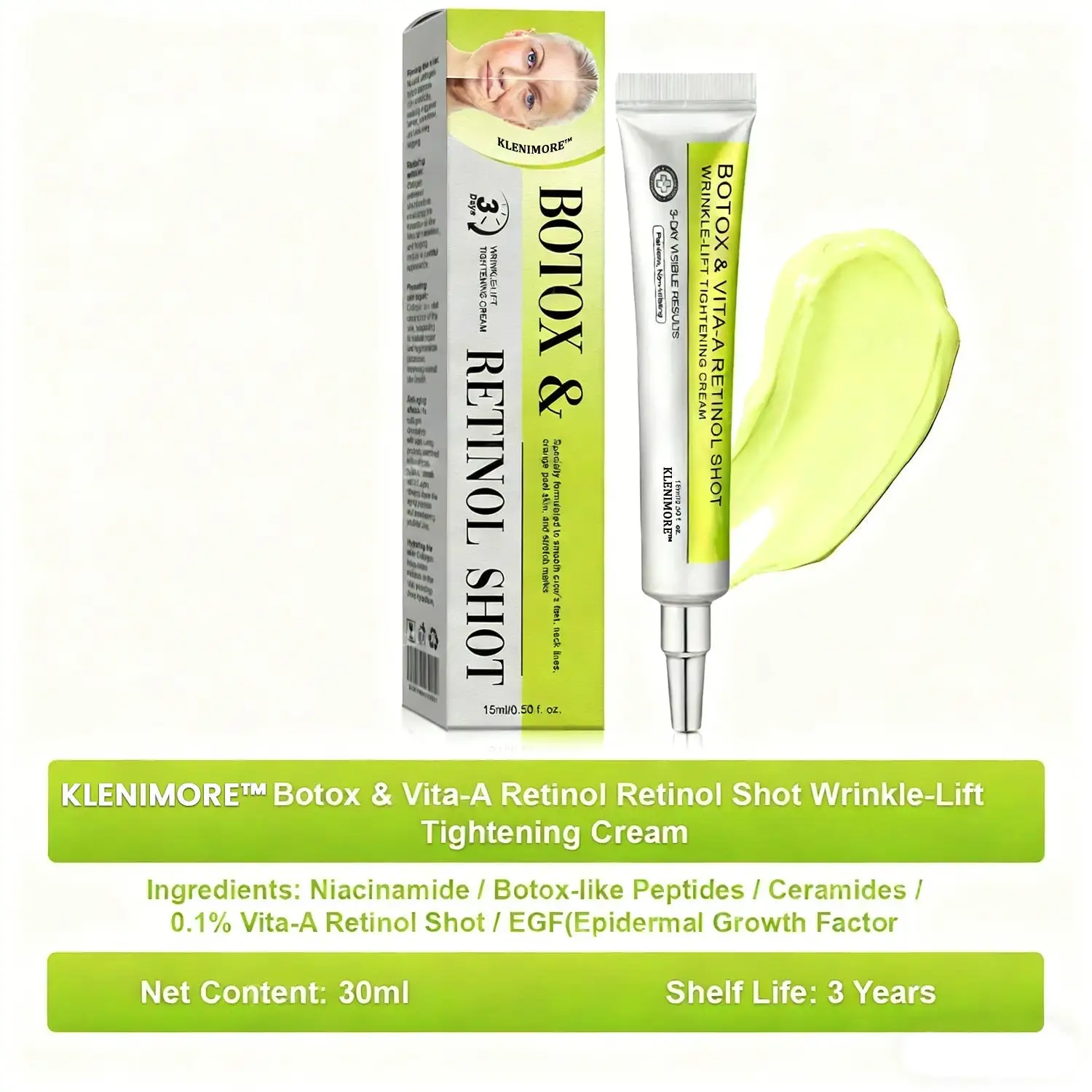Botox Vita-A Retinol Shot Wrinkle-Lift Tightening cream - Last Day Promotion 70 OFF - Image 17