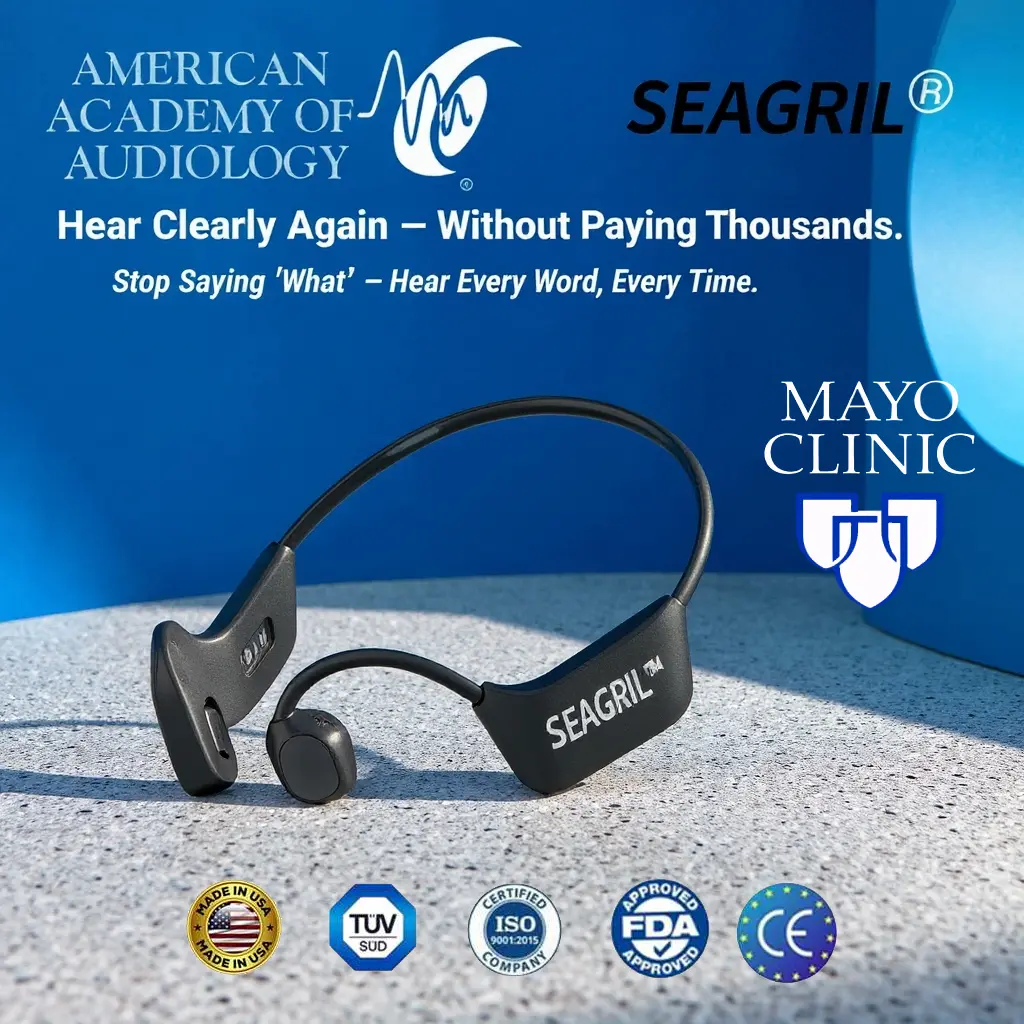 Bone Conduction Smart Hearing Aid Bluetooth Earphones2026 New Year Special Offer