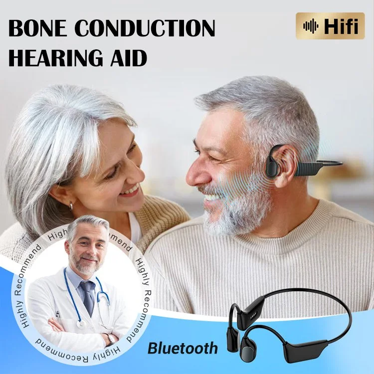 Bone Conduction Smart Hearing Aid Bluetooth Earphones2026 New Year Special Offer - Image 3