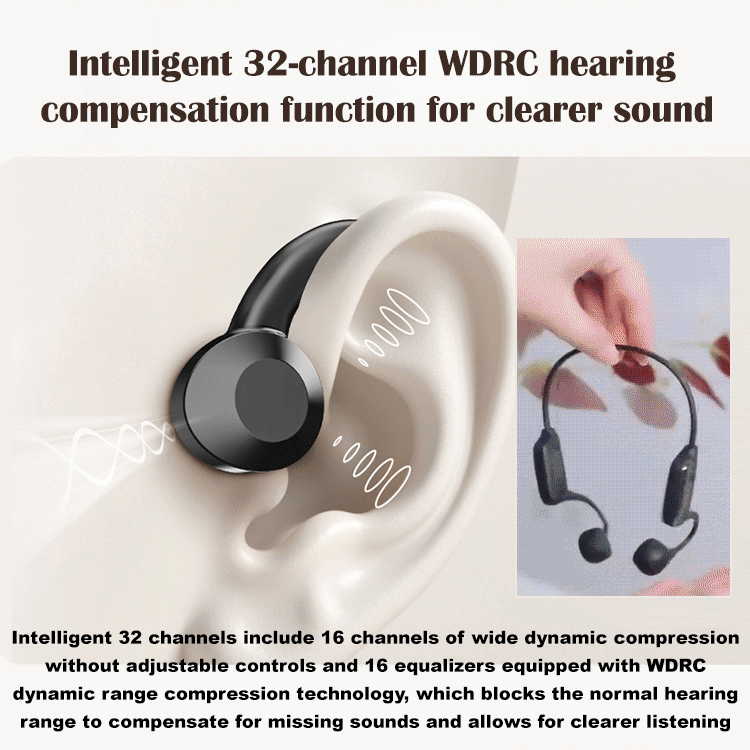 Bone Conduction Smart Hearing Aid Bluetooth Earphones2026 New Year Special Offer - Image 5