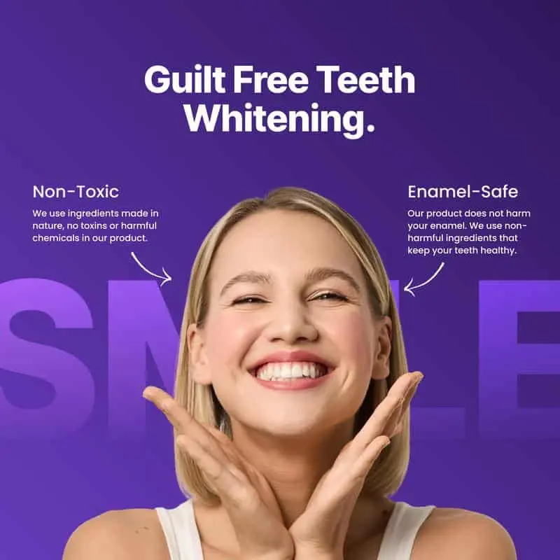 Novora Purple Teeth Whitening Strips - Image 8